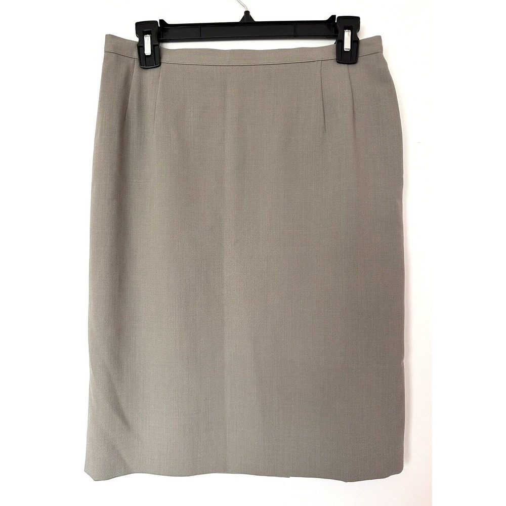 Giorgio Armani Skirt Women's Size 8 Virgin Wool Made In Italy